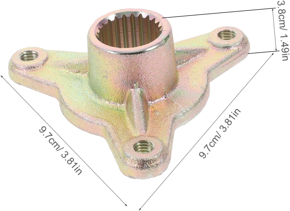 Luxshiny Atv Hub Axle Assembly for Go-karts Wheel Rim Support for Enhanced Stability and Safety Rough