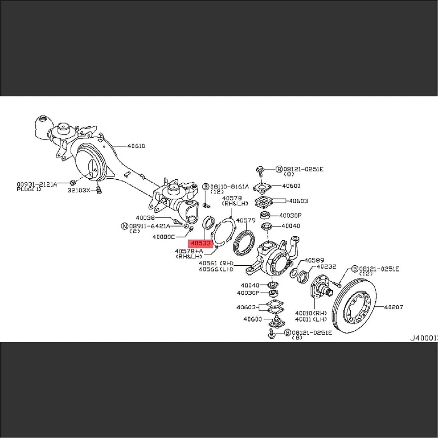 Front Inner Axle Oil Seal For Ni-ssan Patrol 1987-2013 Y60 Y61 OEM 40533-01J00(1PCS)