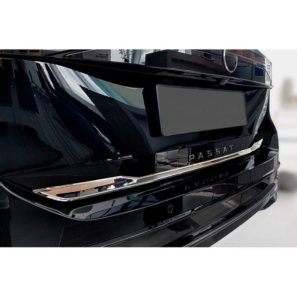 Avisa Chrome Stainless Steel Tailgate Trim compatible with Volkswagen Passat Variant (CJ5) 2024-