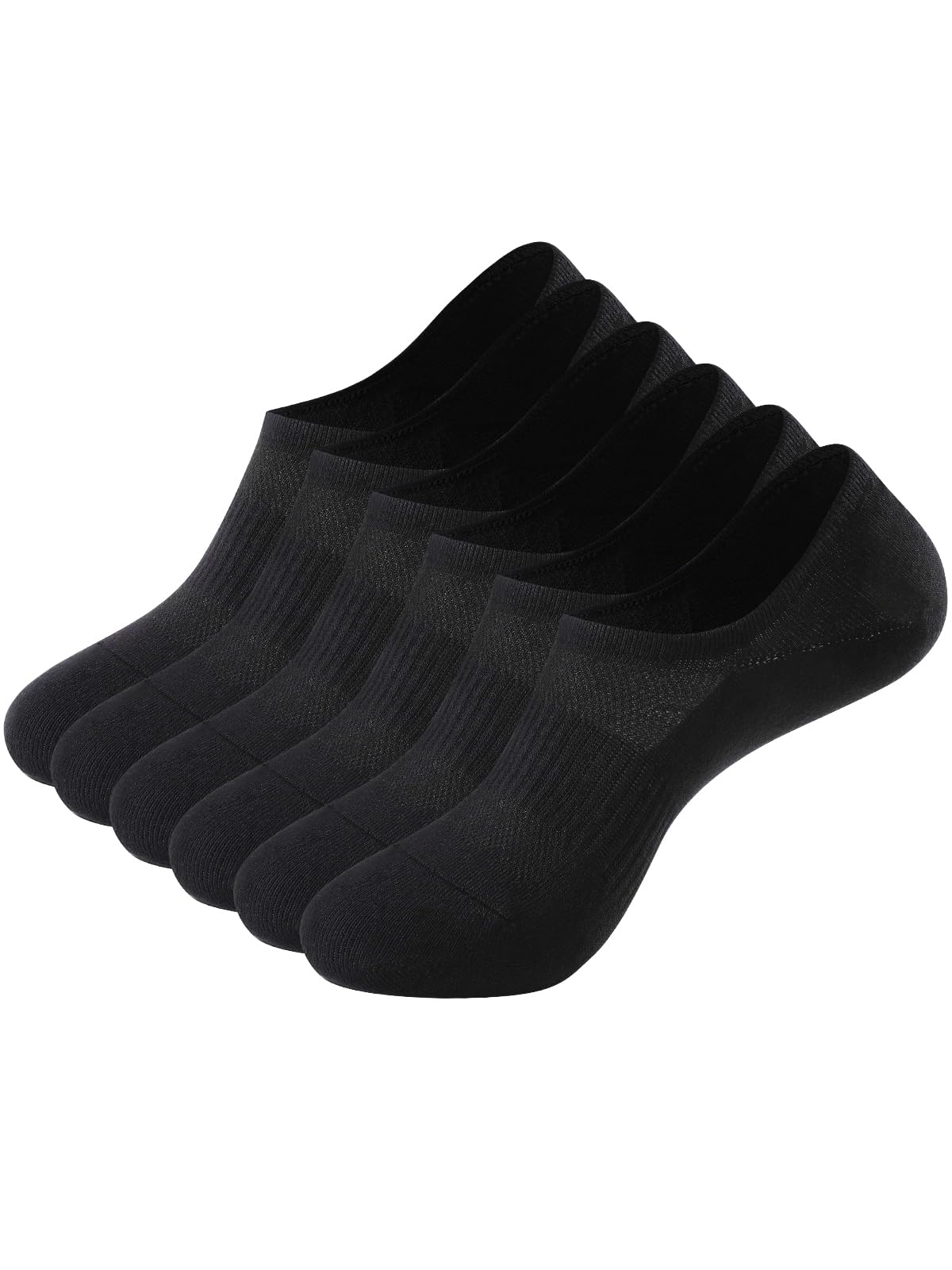 SHIZEN 3-12 Pairs Womens No Show Socks Cotton Low Cut Ankle Socks Size 6-11