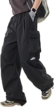 Wide Pants, Men's Pants, Summer, Water Repellent, 2-Way Hem Opening, Cargo Trousers, Summer, Loose, Breathable, Quick Drying, Summer Clothing, Men's, Summer, Fashion, Casual, Outdoor, Spring, Autumn