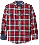 IZOD Men’s Red Plaid Shirt