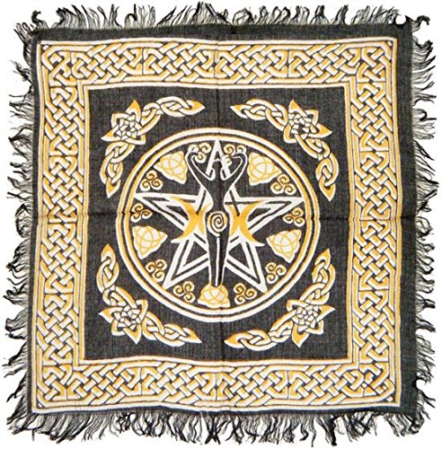 Pentagram Goddess Altar Cloth 18