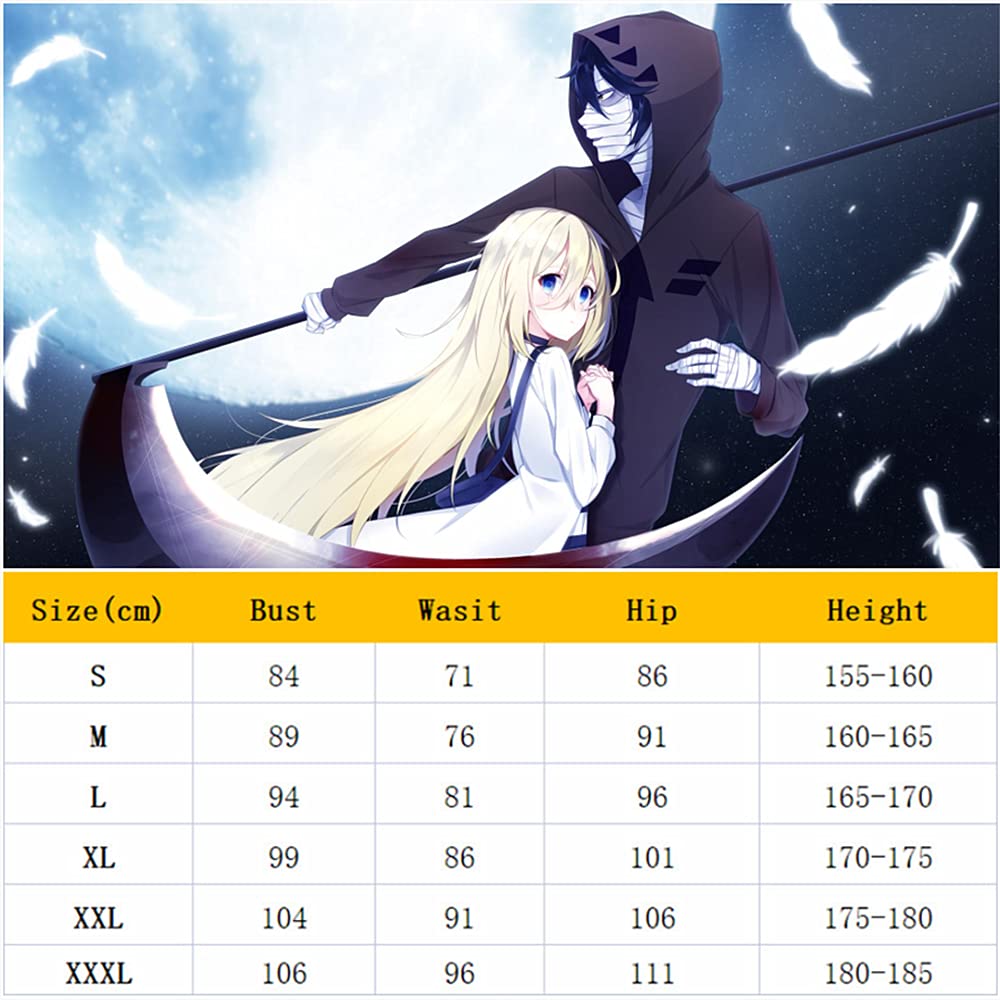 Charous Anime Angels Of Death Cosplay Isaac·Foster Kostüm,Uniform Anzug Verwendet Für Theme Party Cosplay Zack