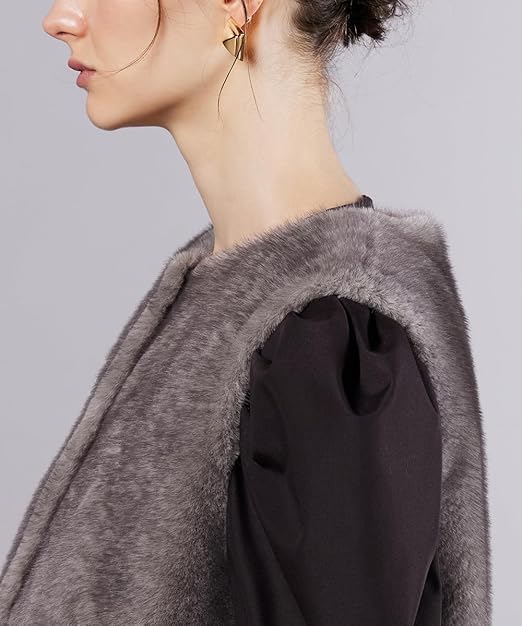 Amazon | [ダブルスタンダードクロージング] Sov.ミンクフェイクファー