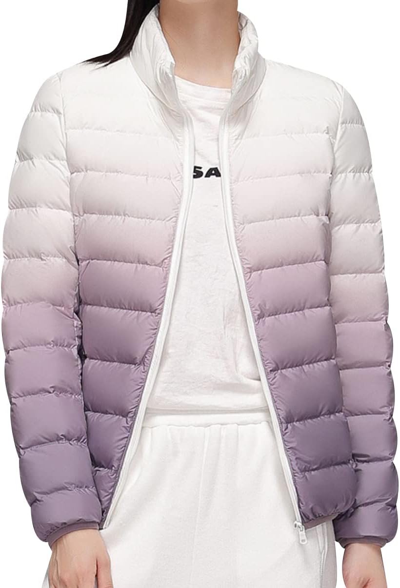 Giubbotto Piumino Donna Leggero Invernale - Trapuntato Imbottito Per Freddo - Foto 6