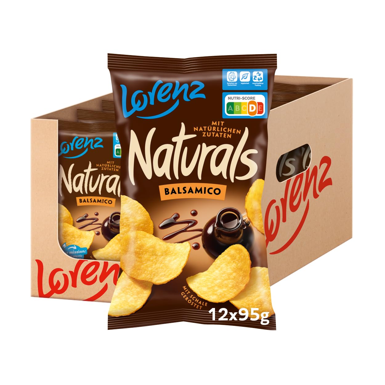 LORENZ | Naturals Balsamico | 12 x 95 g | vegetarisch