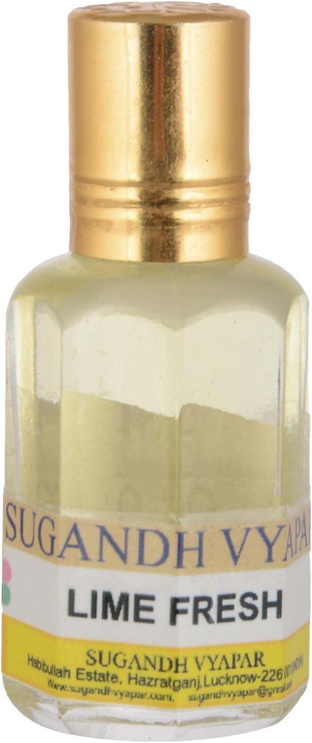 Unisex Lime Fresh Natural Attar (10 ml)