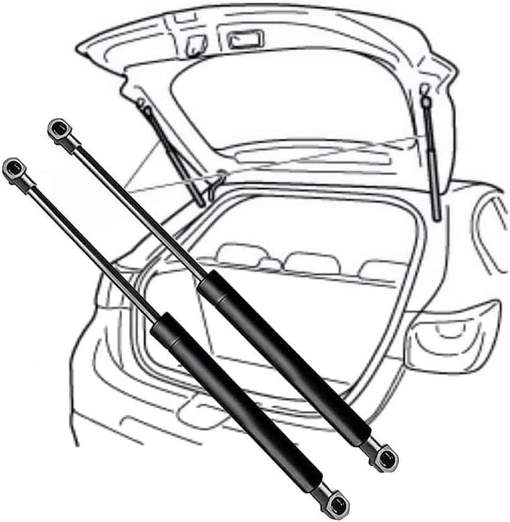 2PCS Rear Tailgate Lift Support Spring Shocks Struts For Jeep Commander XK 2006-2010