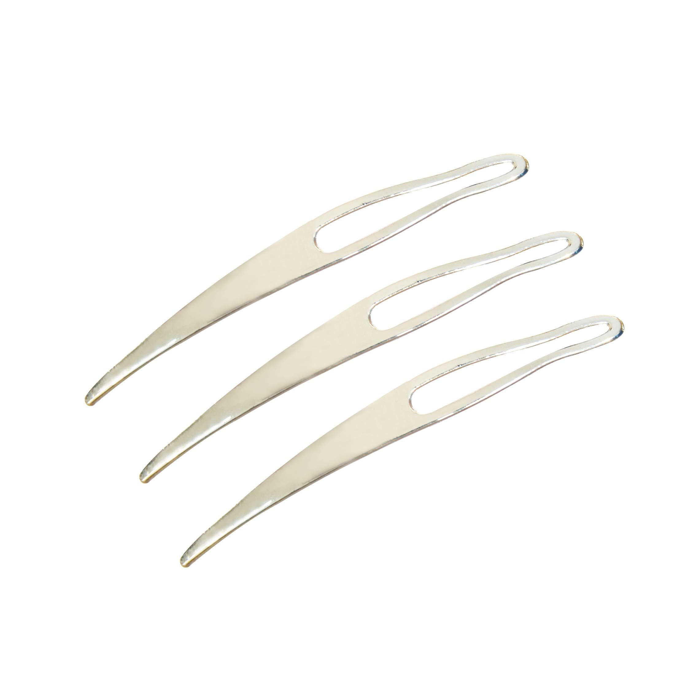 Sisterlock Lot De 8 Aiguilles à Crocheter Pour Dreadlocks Argenté