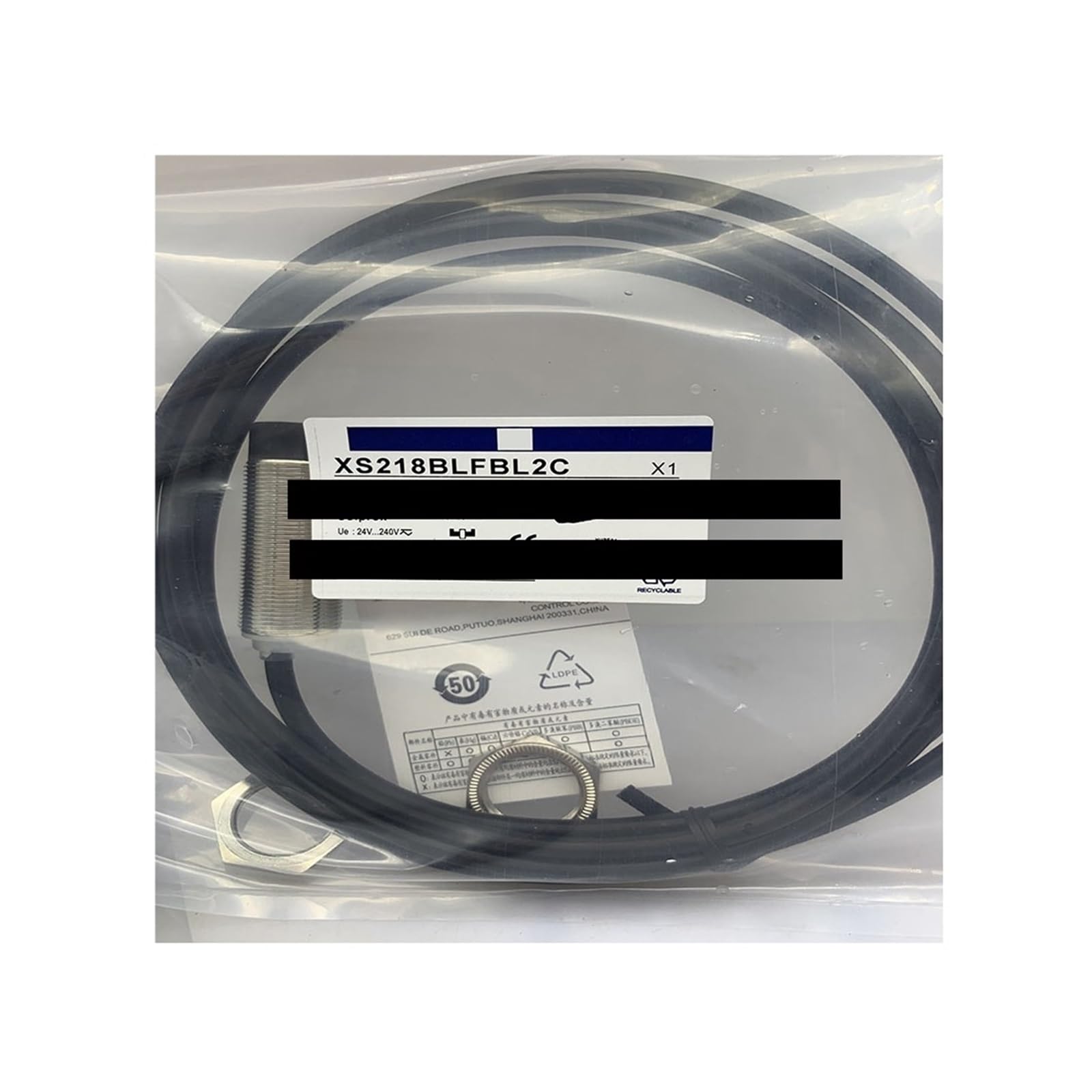 Détecteur XS218SAPAM12 capteur de proximité inductif cylindrique M18