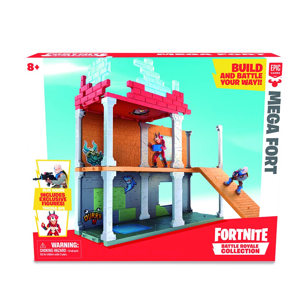 Giochi Preziosi Fortnite Mega Fort con 2 Personaggi