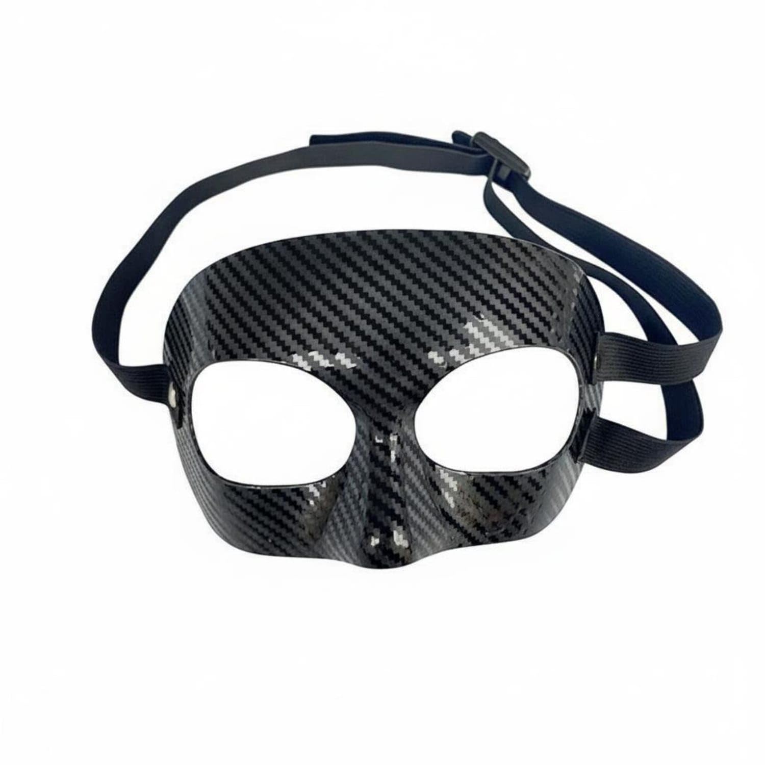 Adjustable Strap Safeguarding Sports Mask Comfortable Lining Half Face Mask Lightweight Costume Accessory Breathable for Athletes, Performers, Basketball, Soccer, Halloween, Party, Big Eye Upper Face-picture-55