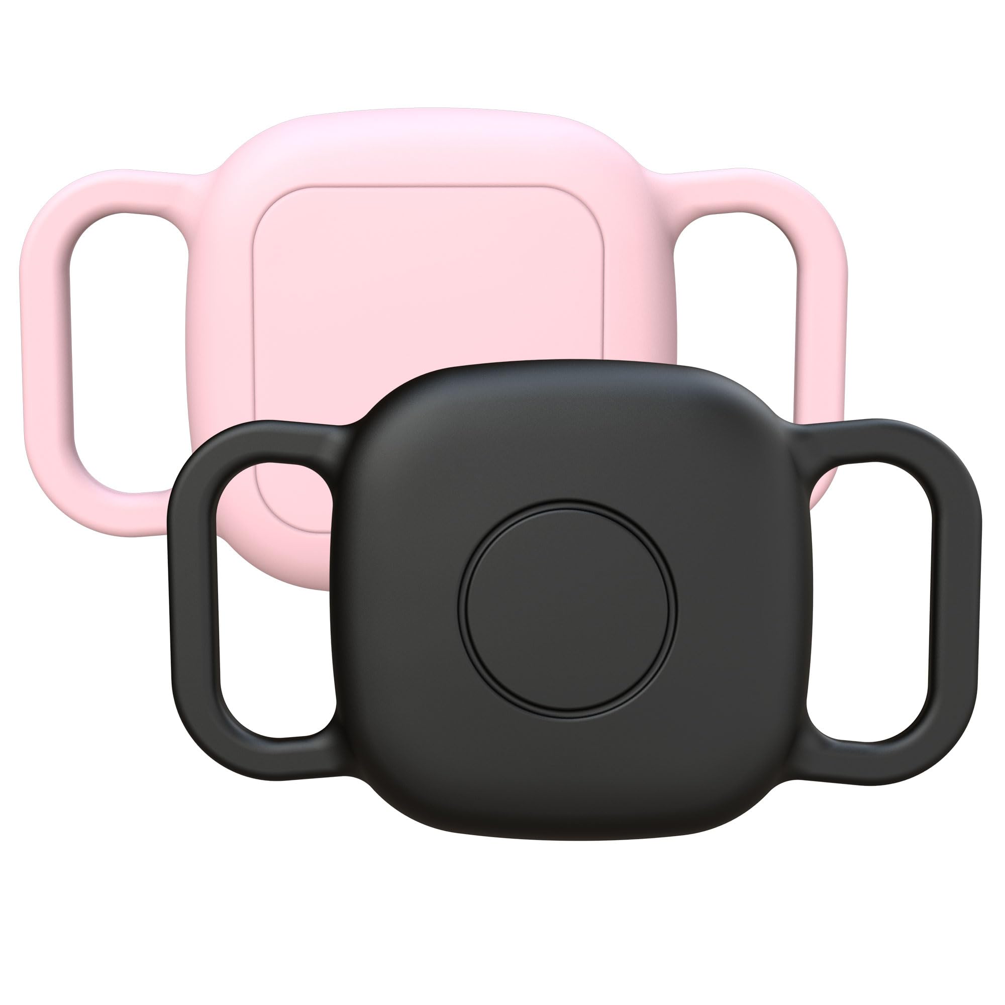 Waterproof Dog Collar Holder for Tile Life360 Mate 2024/2022 Tracker,2 Pack Anti Lost Soft Silicone Case for cat pet Necklace, Protective Cover