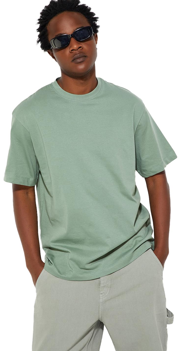 max Men Solid T-Shirt - Pack of 2-picture-10