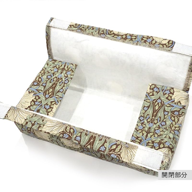 携帯用boxティッシュケース(ウィリアム・モリス＊ピンパーネル