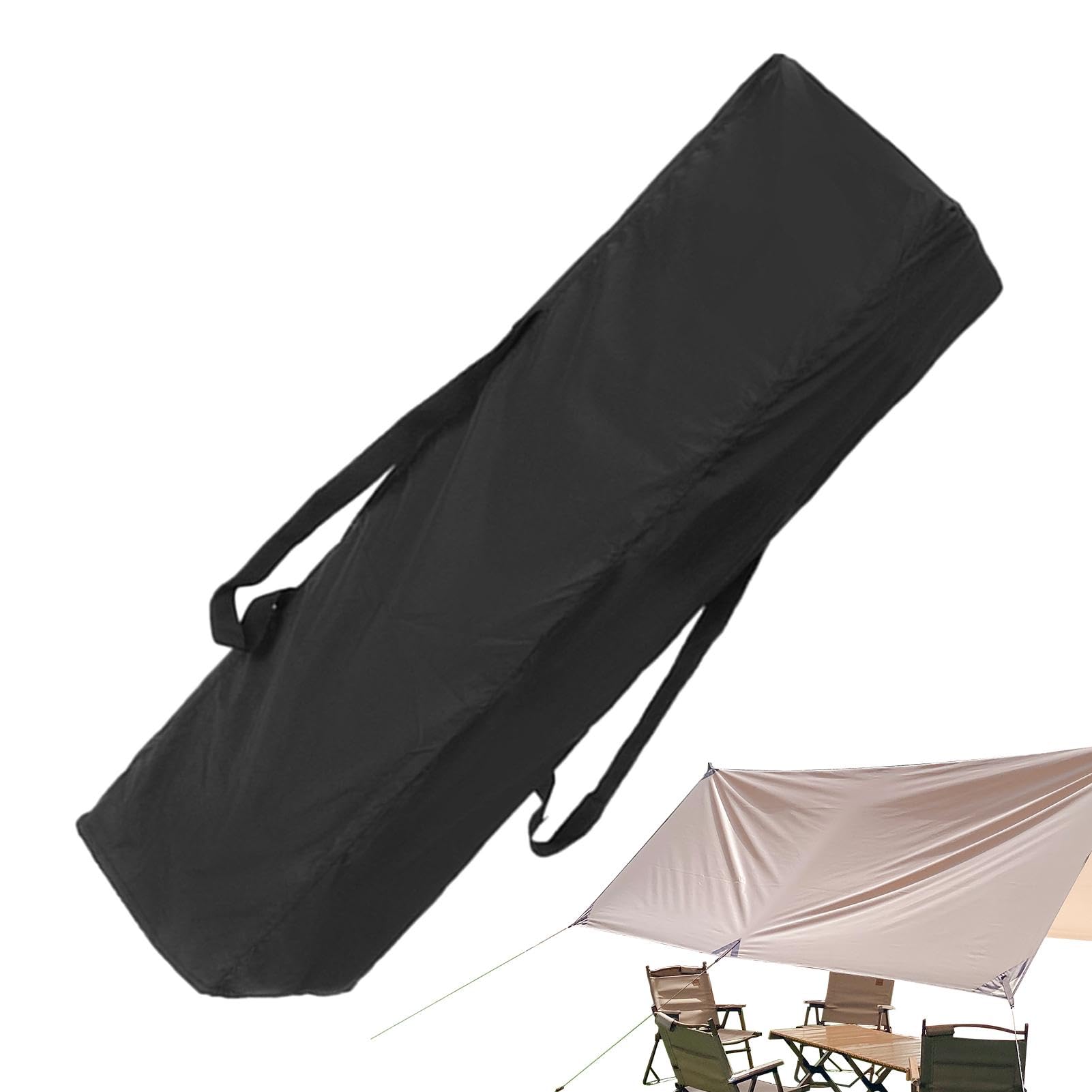 Sac de Rangement pour Tonnelle de Jardin Pliante, Portable Sac de Auvent Pliable, Imperméable Anti-UV Anti-poussière Sac de Transport pour Tonnelle Gazebo Tente Pavillon pour Voyage, Camping, Jardin