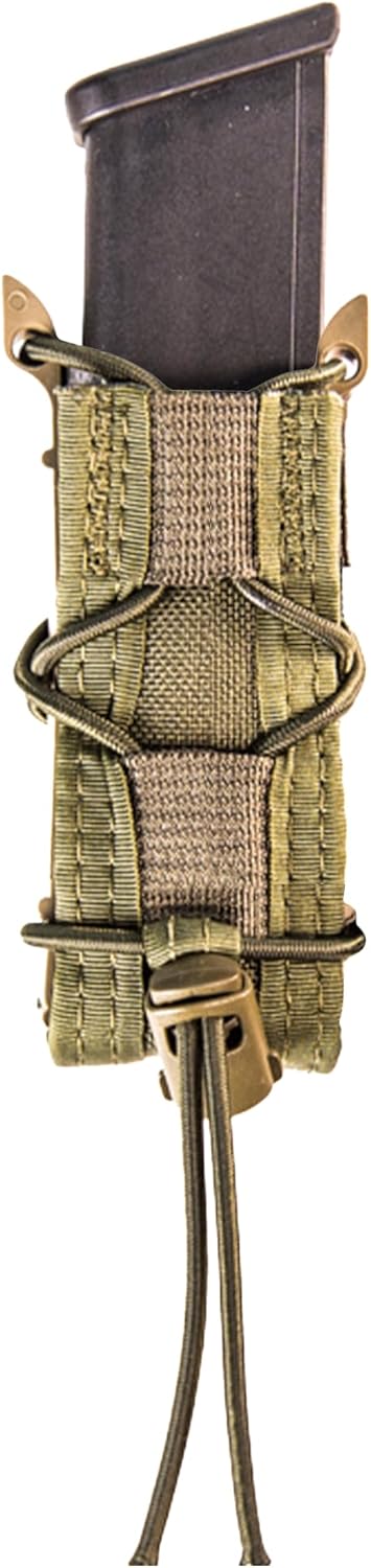 High Speed Gear Single Pistol Taco Mag Pouch | Universal Pistol Magazine Holster | Rapid Response and MOLLE Compatible
