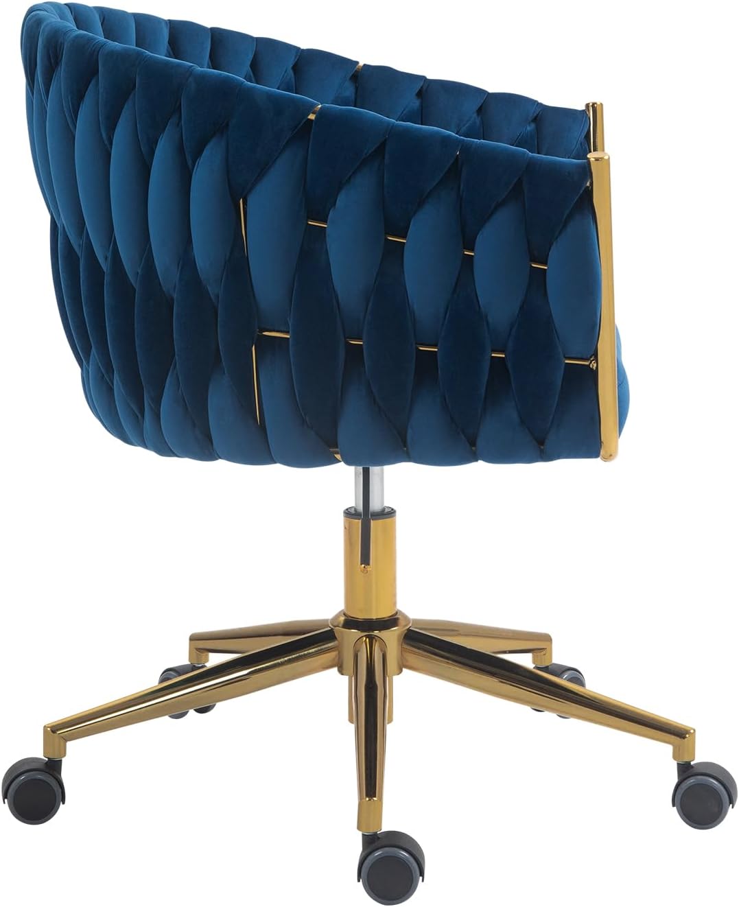 Warmiehomy Desk Chair Velvet Modern Home Office Chair with