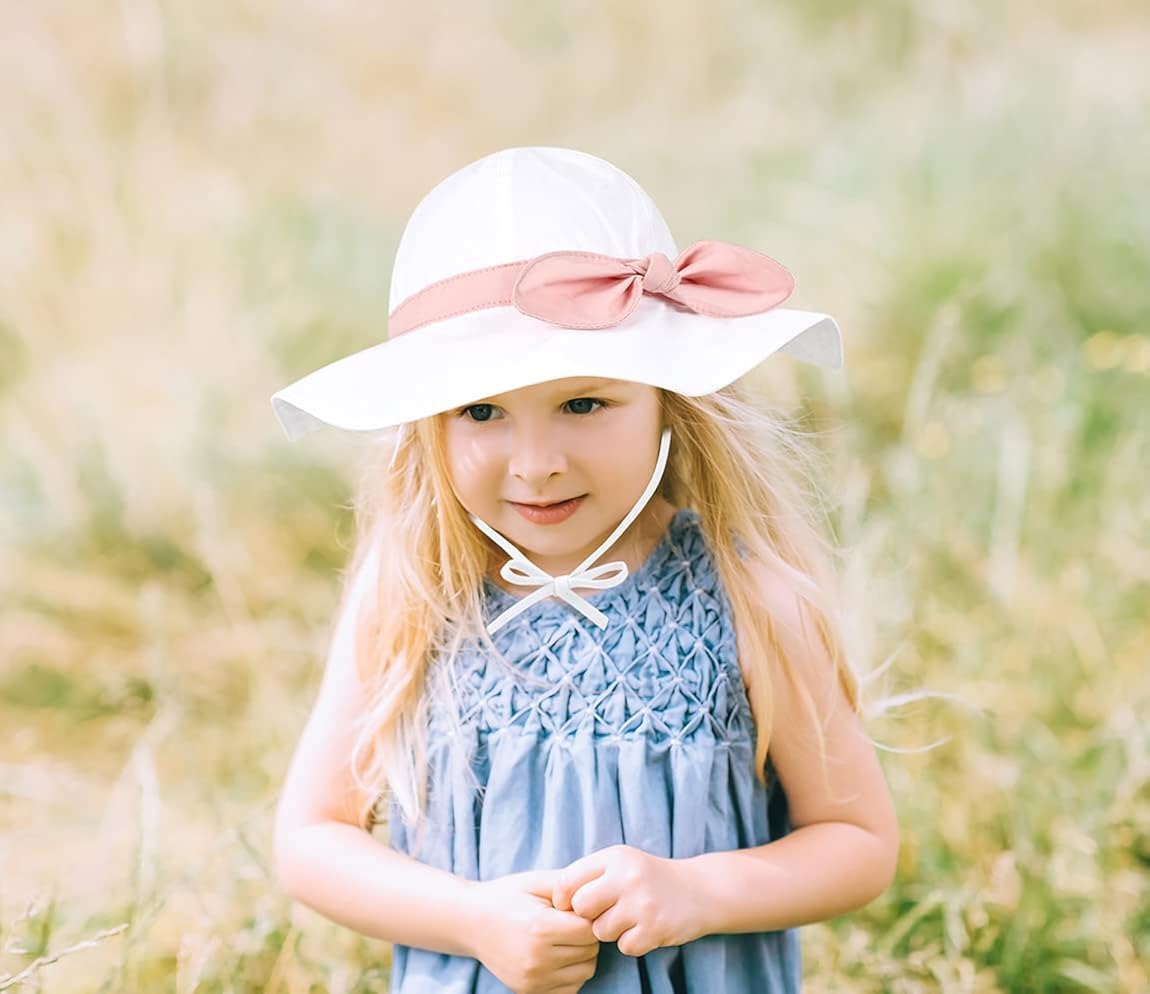Miniatura 4 de DANMY - Sombreros de ala ancha con UPF 50+ sombrero de playa ajustable al aire libre con sombrero de sol
