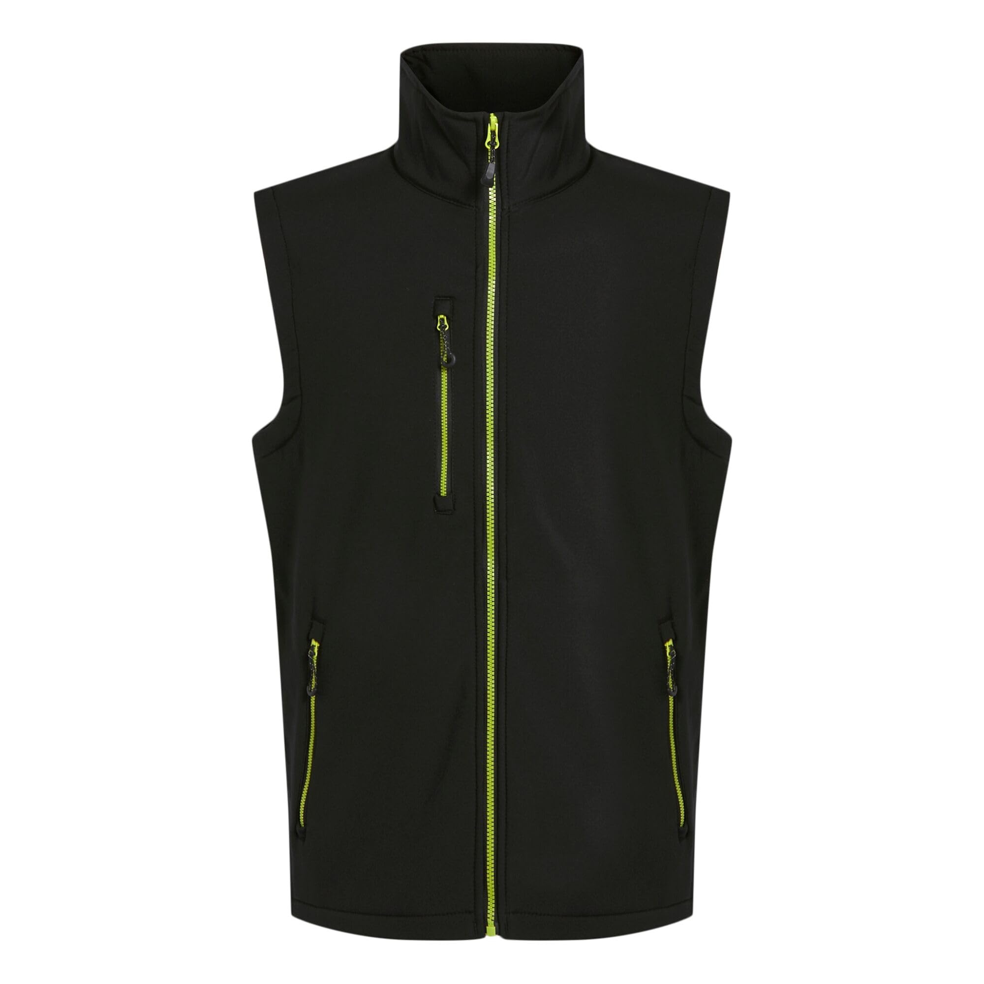 Regatta Mens E-volve Stretch Insulated Bodywarmer, Black/Green, M UK