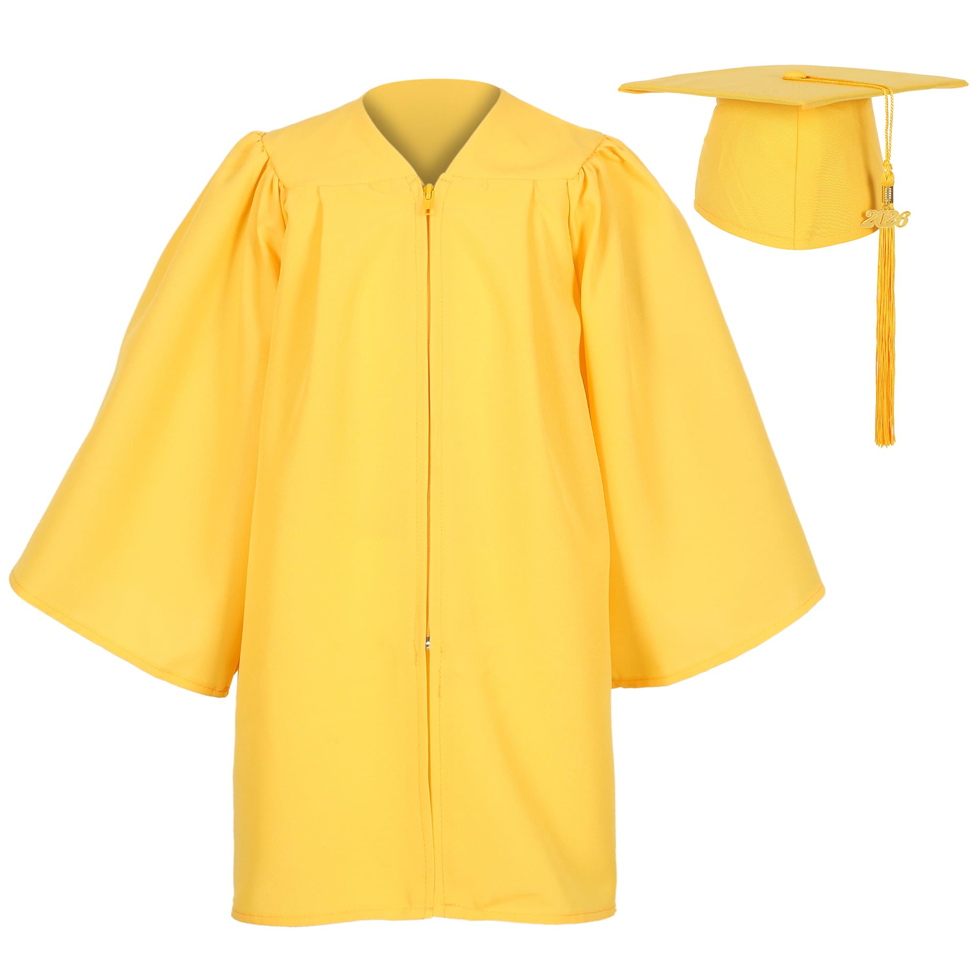Matte Kindergarten Preschool Graduation Gown Cap 2026