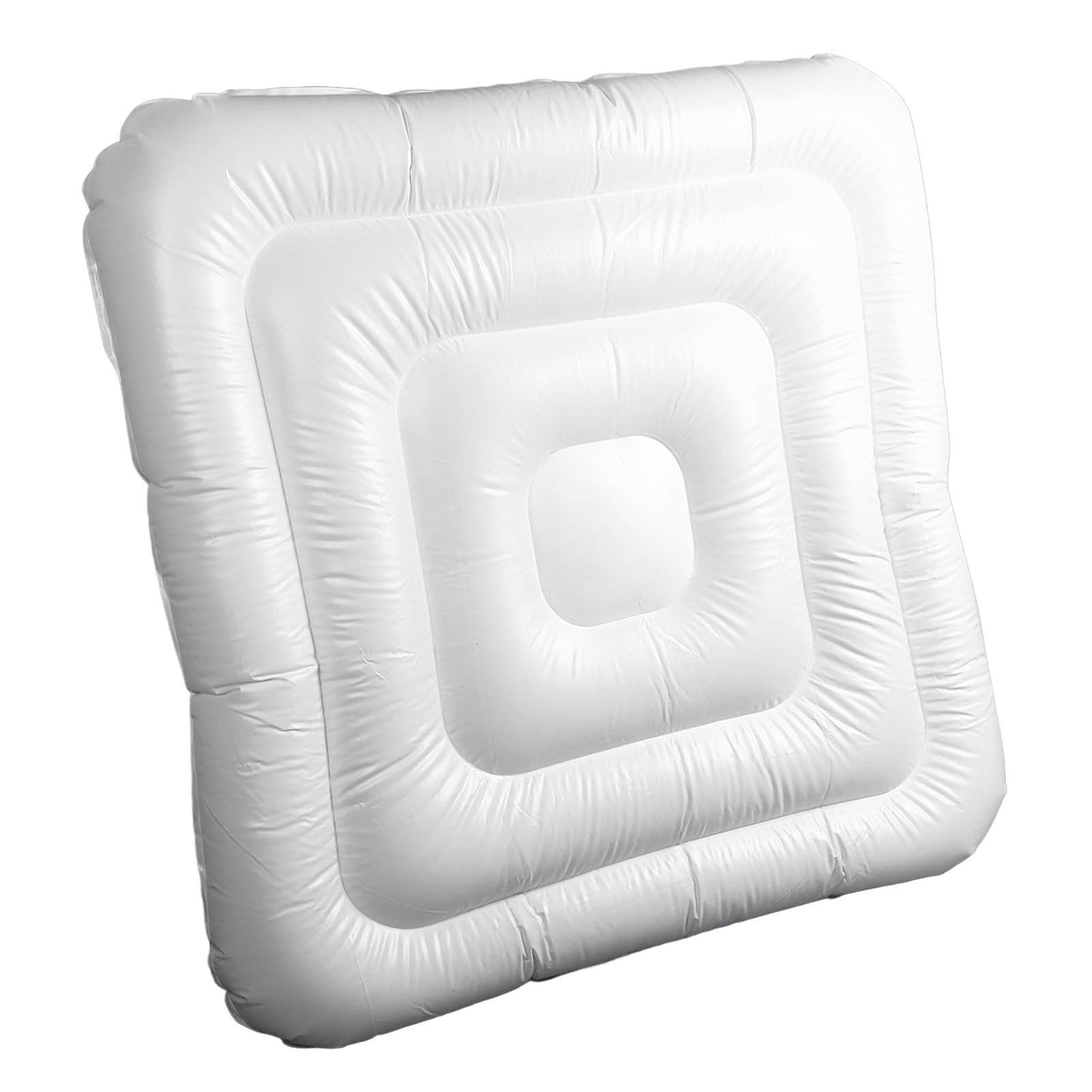 Couverture Gonflable de Spa, Couvercle isolé étanche à la Pluie et à économie D'énergie avec Gonflage Rapide pour Spa carré de 4,2 Pieds
