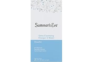 Douche Cleanse with Summer's Eve Extra Cleansing Vinegar Douche