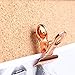 Jiulyning 15 Pcs Push Pins Clips Creative Paper Clips with Pins for Cork Board- Bulletin Boards and Photo Walls Great Alternative (Rose Gold)