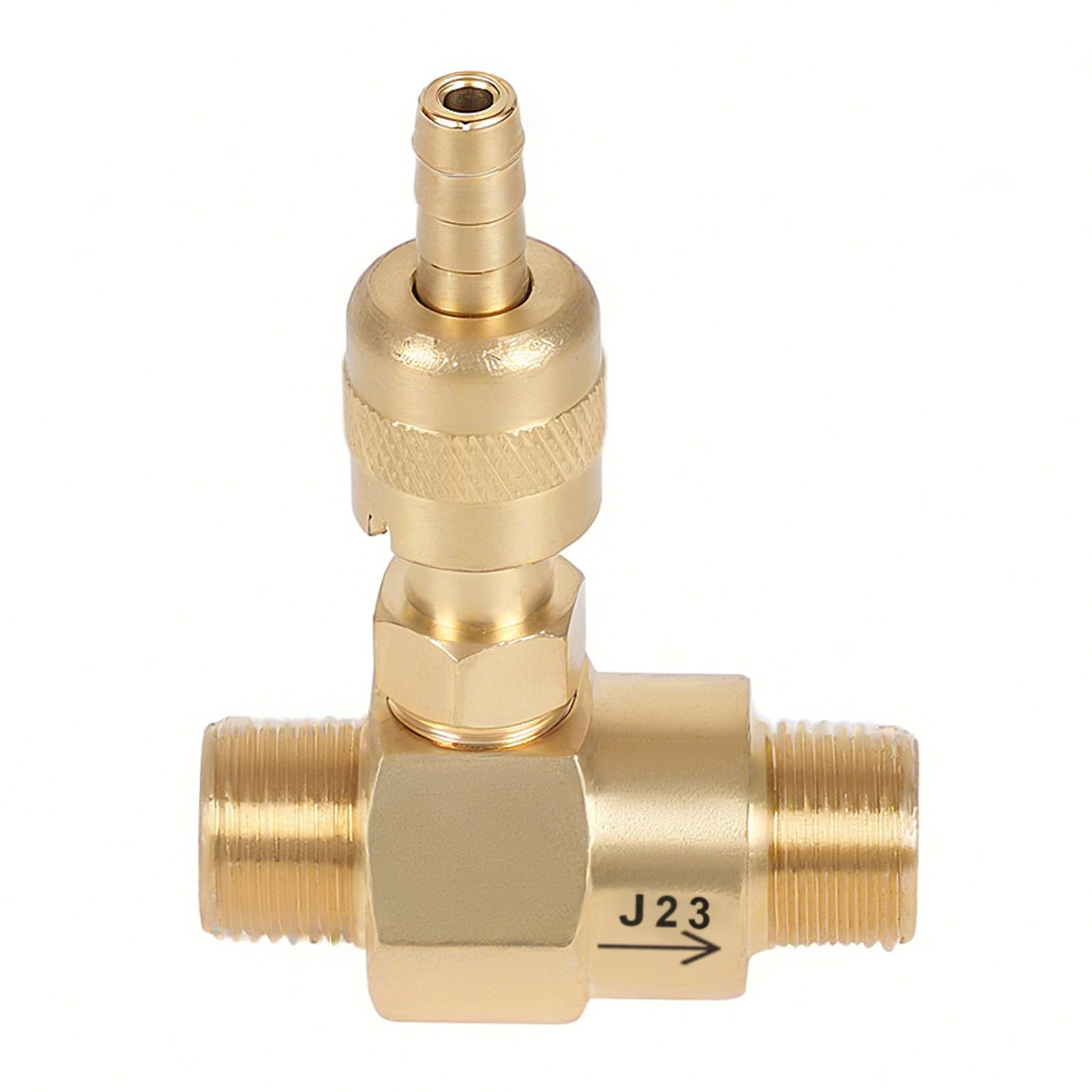 5-8 GPM Pressure Washer Chemical Injector 100776 for General Pump Power Washer Downstream Injector 2.3mm Orifice Max 4500 PSI for 3/8" NPT-M High Draw to 20%