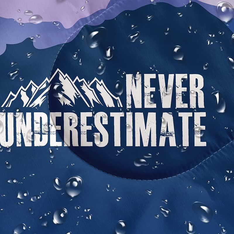 Miniatura 6 de Saco de dormir para adultos y niños, furgoneta de campamento de montaña verde, ligero, cálido, portátil, para interiores y exteriores, impermeable,