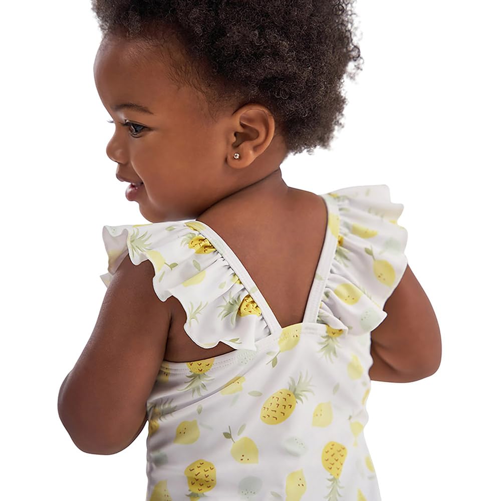 Gerber Baby Girls Swimsuit Set, Comfortable Soft Wear 4
