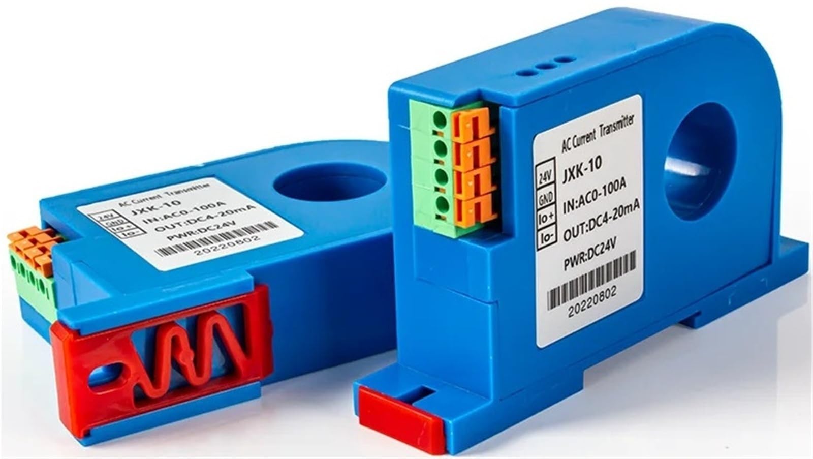 Transducteur de courant DC 0-400A avec sortie 0-5V et alimentation 24V - 3