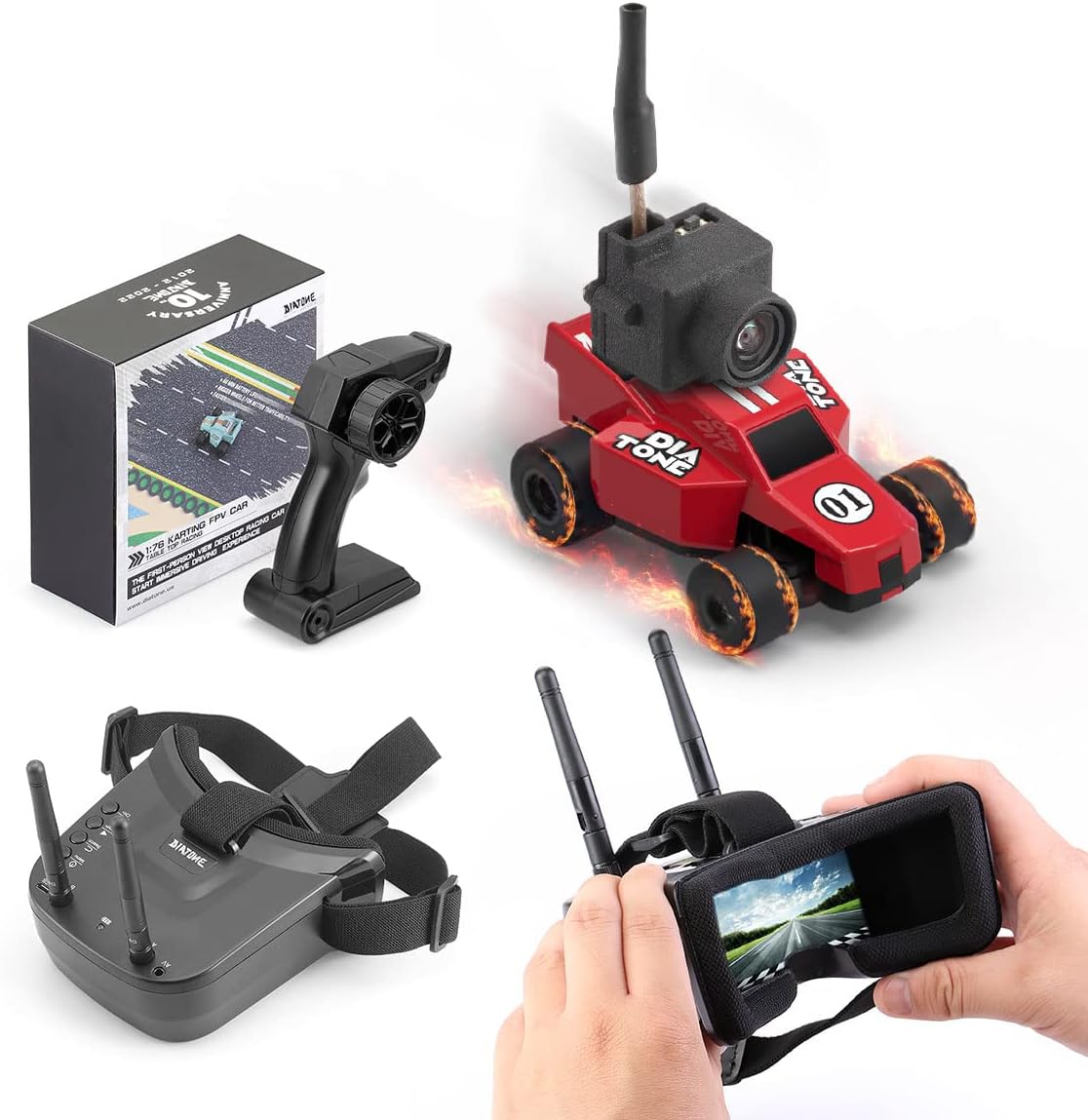 DIATONE RC Car Q33 Remote Control Car with HD FPV Camera