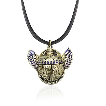 オリジナル・スカラベ ネックレス Amazon.co.jp: Omxiloyi ナイトオブザムーンゴールドスカラベ