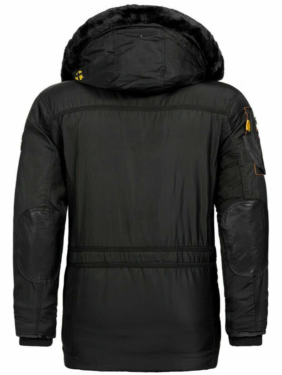Geographical Norway warme Herren Winter Jacke FVSB Parka Outdoor ACORE Luxus SKI