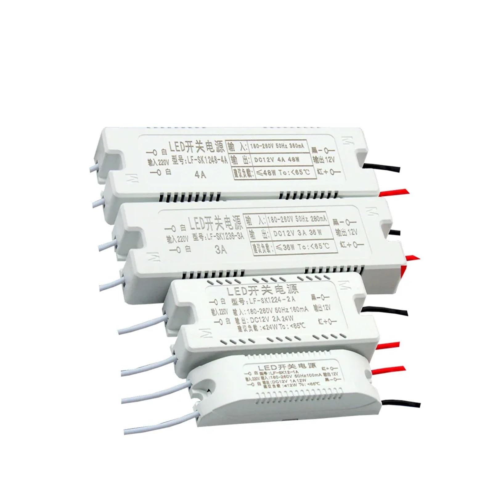 Fuente de alimentación conmutada LED, 12 V CC/24 V CC, for espejo inteligente, caja de maquillaje, armario, espejo de baño, fuente de alimentación.(3A 24V 72W)