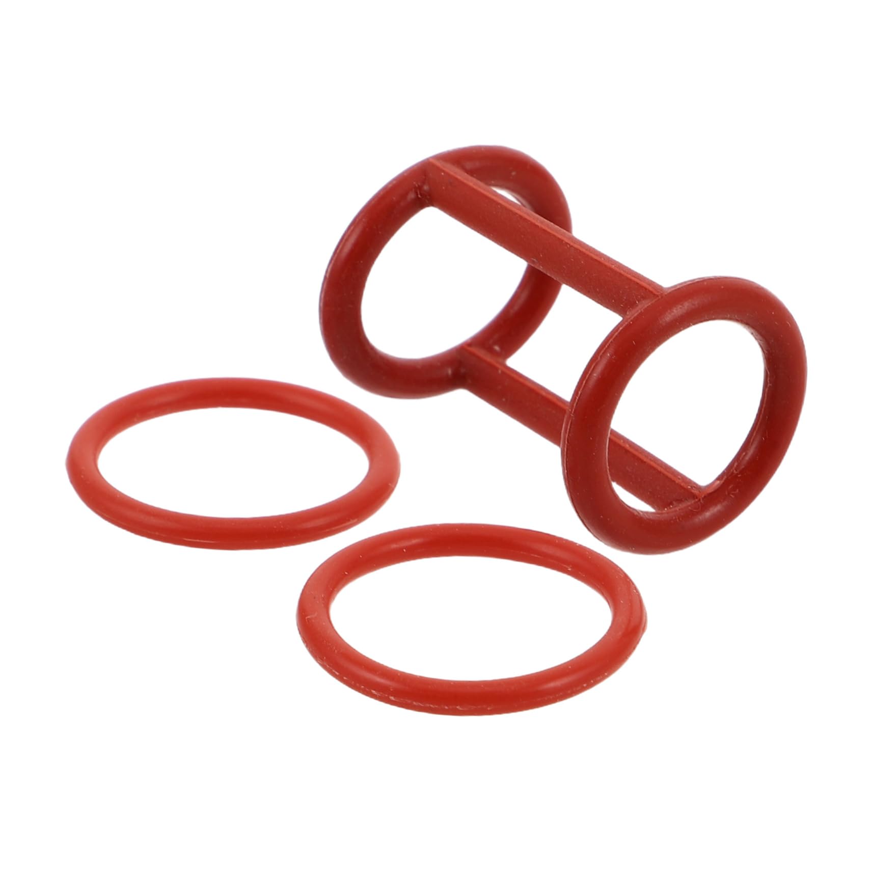 3pcs Ice Cream Maker Silicone Rings O Shape Rings Tubes Replacement Sealing Ice Cream Machine Parts for Restaurants and Home Kitchens