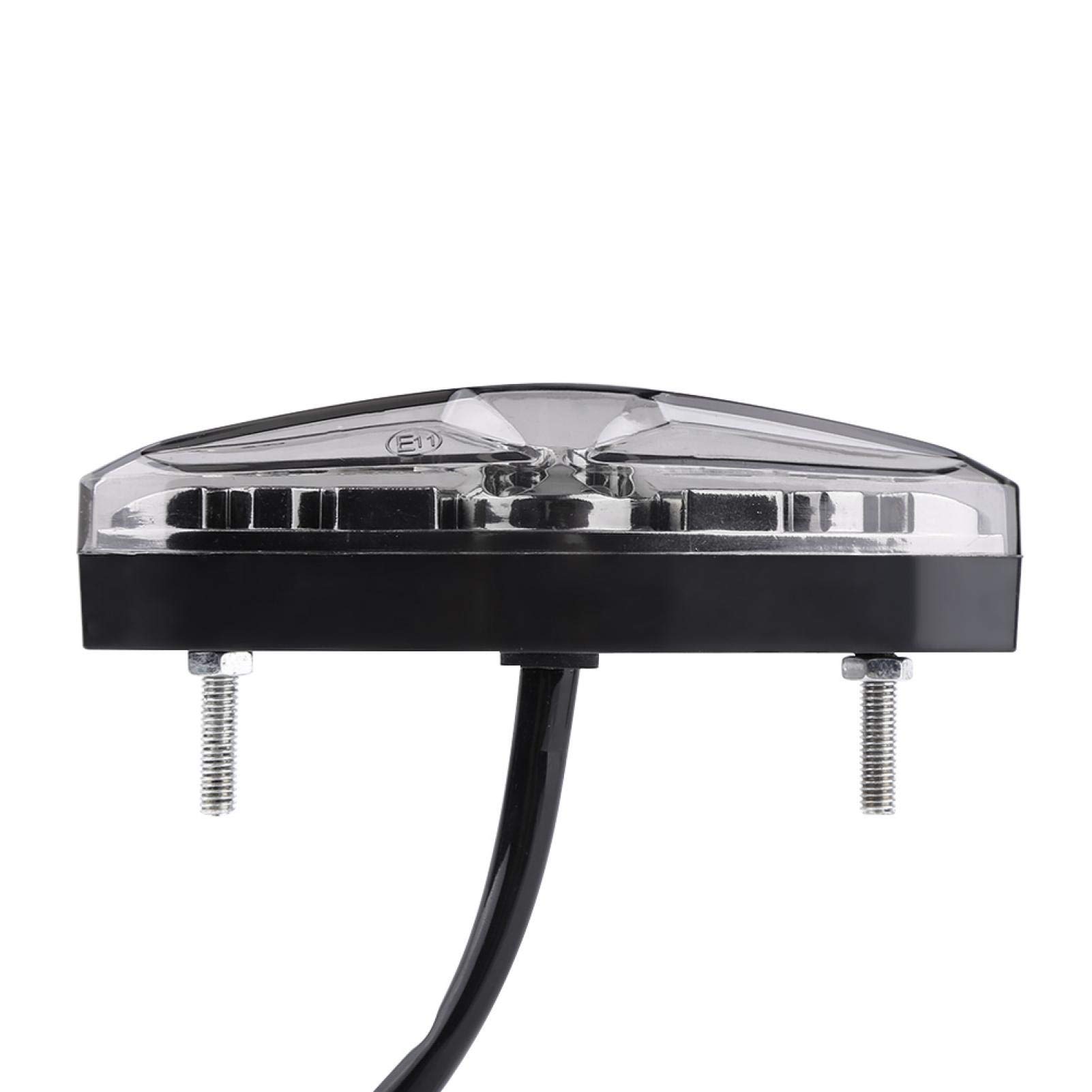 Feu Arrière Moto LED 12V, 15 LEDs, étanche - Feu Stop Et Position Intégrés, Universel - 8