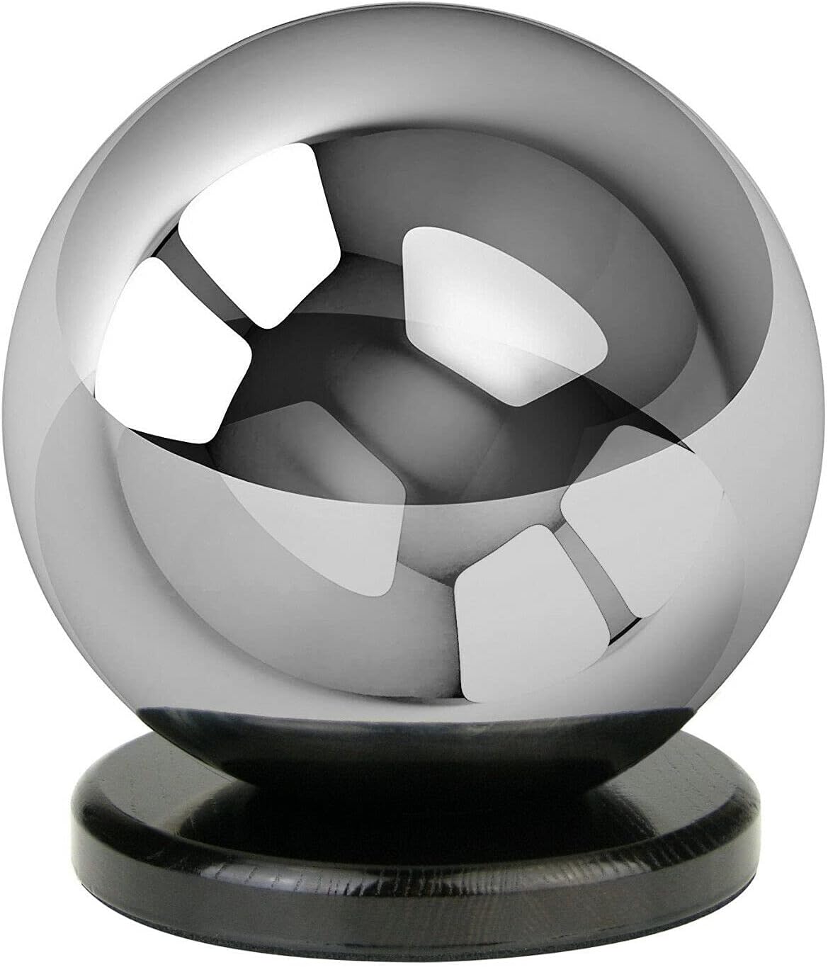 One-of-a-kind premium Cremation Urn for ashes Made from Stainless Steel URN Handmade Memorial ((XL) -25cm / 9,8" - Memorial Plaque)