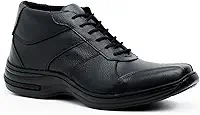 Bota Masculina Couro Legítimo Social Conforto