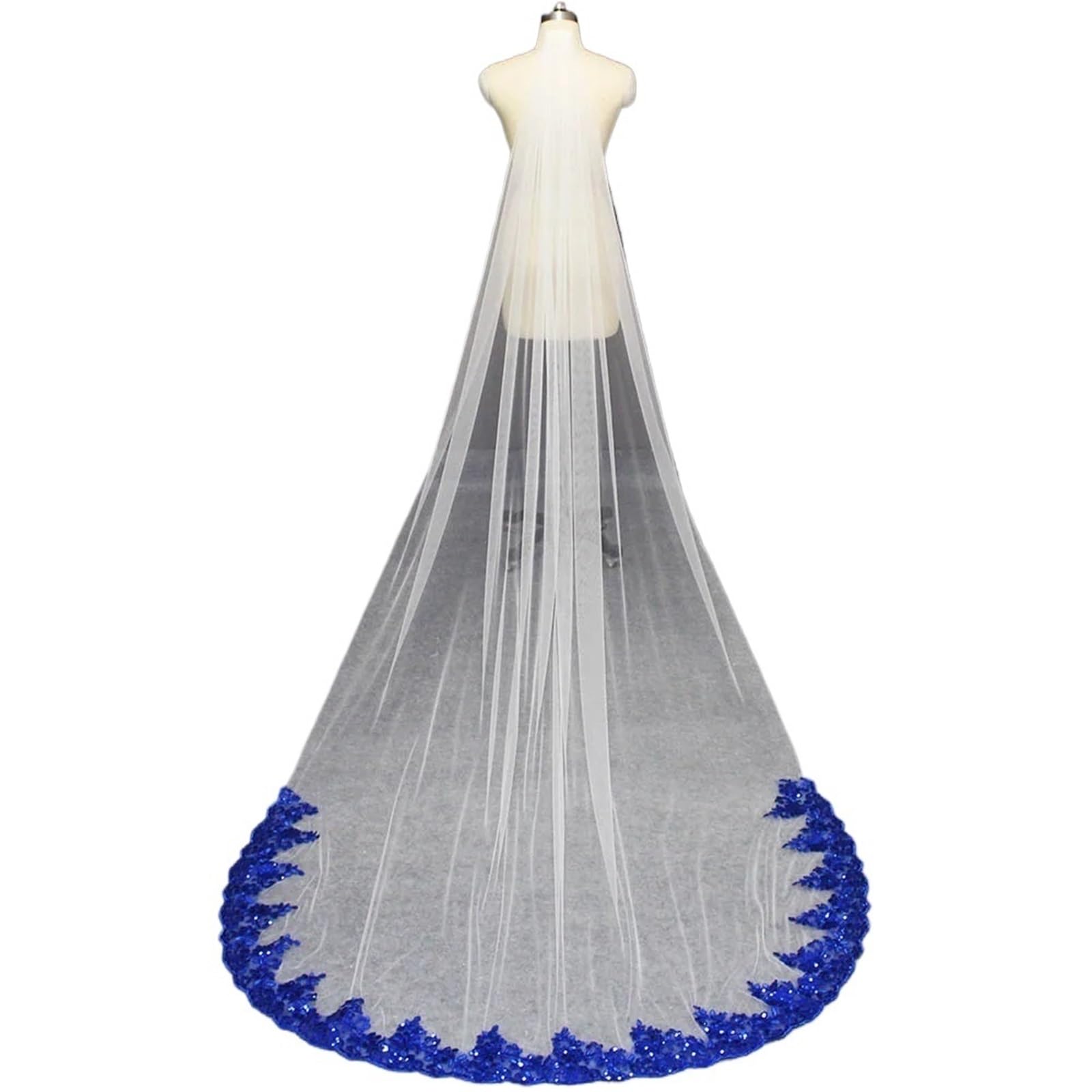 PALKSEUC Tulle Bridal Veil