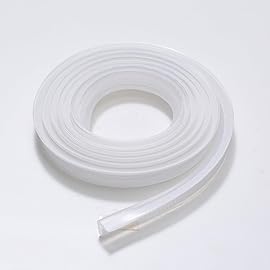 Edge Protector 100% Silicone, Baby Proofing Thin Corners Clear Guards, Pre-Tape Adhesive Soft for Kids Safety, Child Table Cabinets Furniture Bumper (2/5x2/5 in, 6 FT)