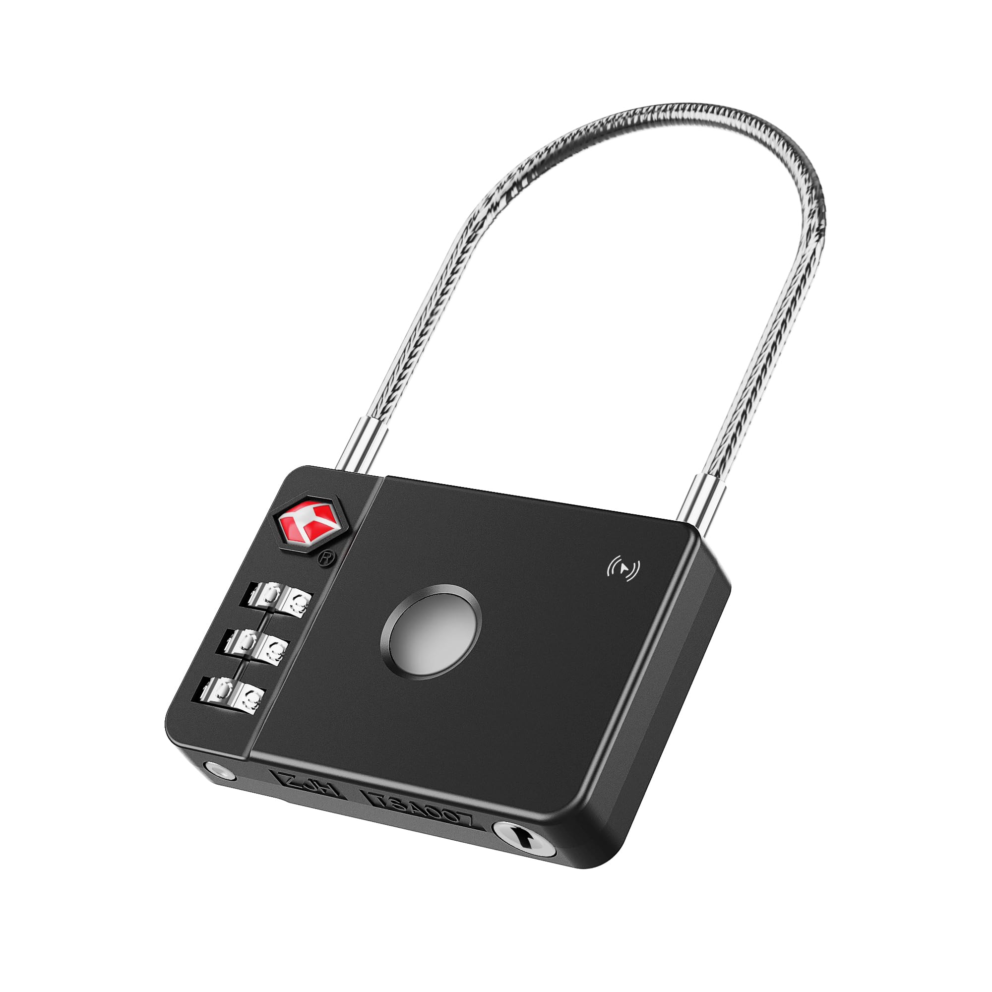 Amazon.co.jp: MiLi Lock TSAロック 小型 3桁ダイヤル式 ワイヤー