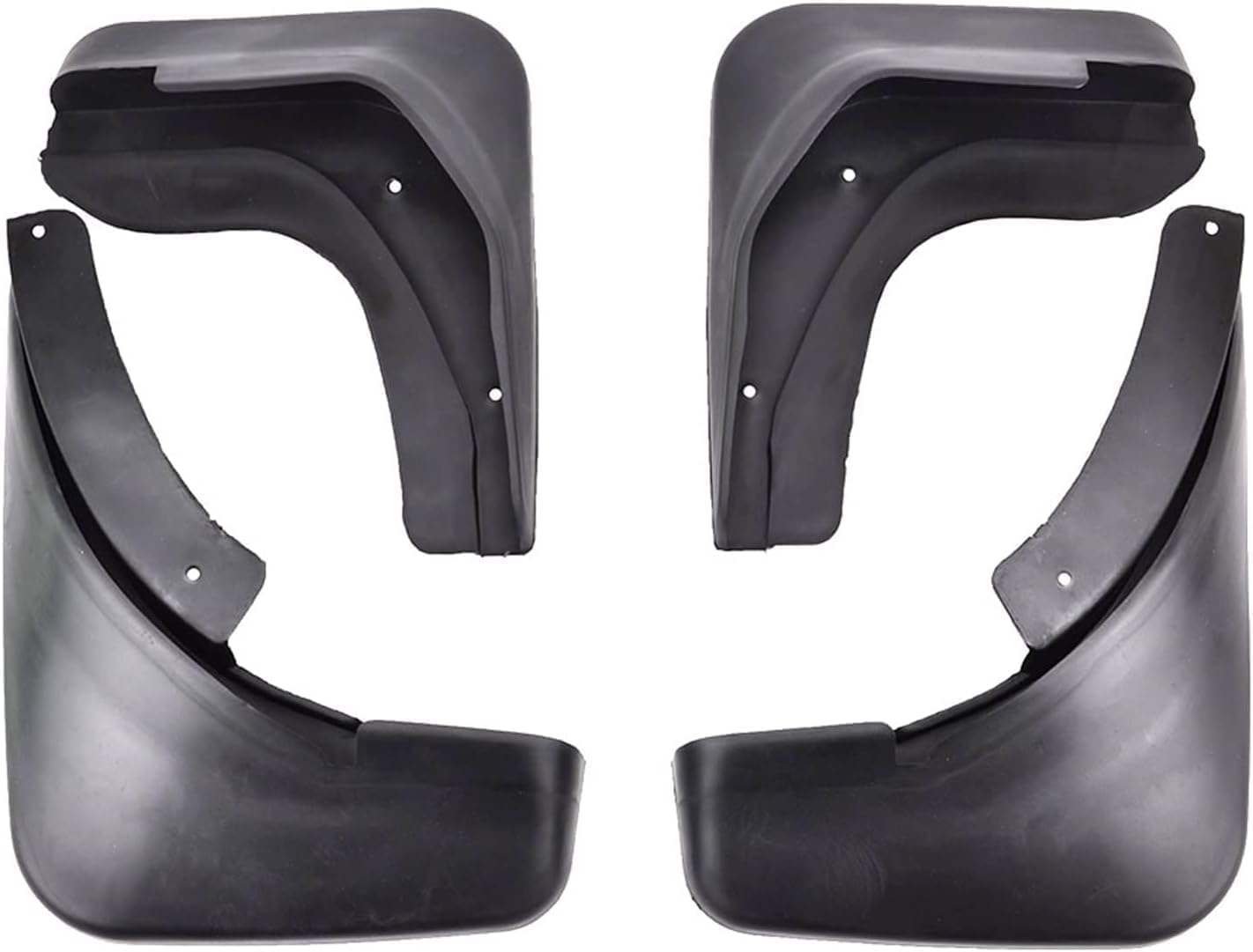 Liufangfc Normal 4Pcs Heavy Duty Rubber Mud Flaps For Audi A4 B8 2012-2015