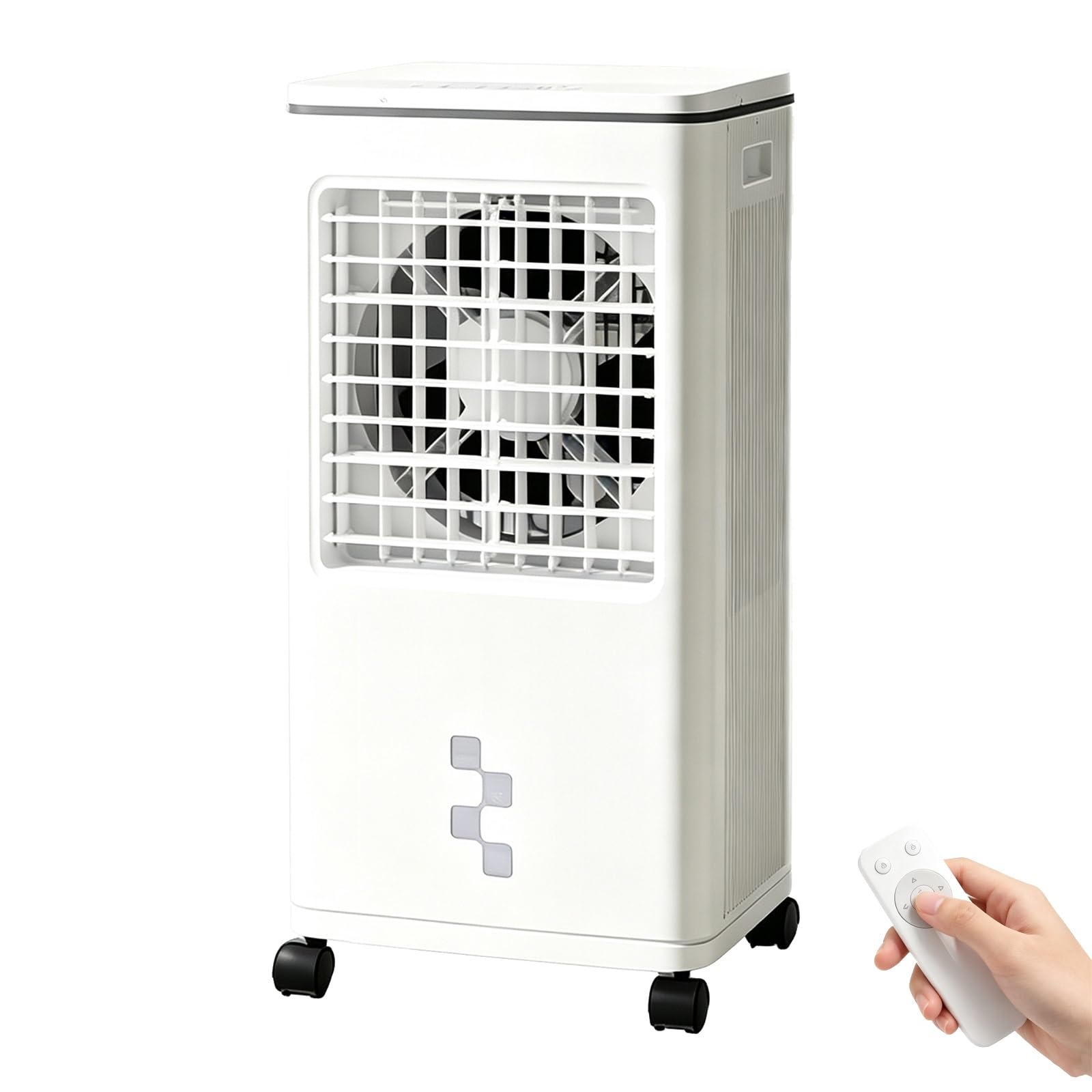 Evaporative Air Cooler, Portable Swamp Cooler with 2.6 Gal Water Tank