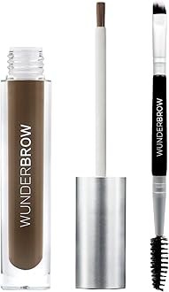 Eyebrow Gel, Waterproof, Smudgeproof, Lasts for Days, Shade: Deep Black/Brown, Vegan and Cruelty-Free