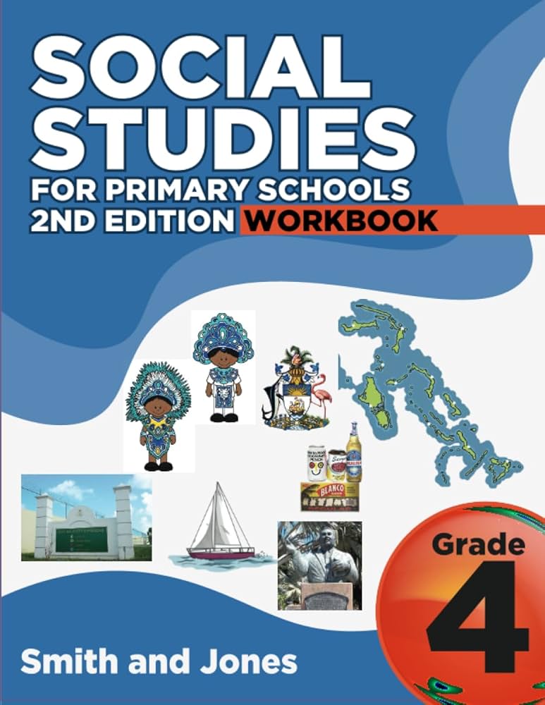 Social Studies アメリカ小学校教科書 Social Studies For Primary Schools Grade 4 Workbook 2nd