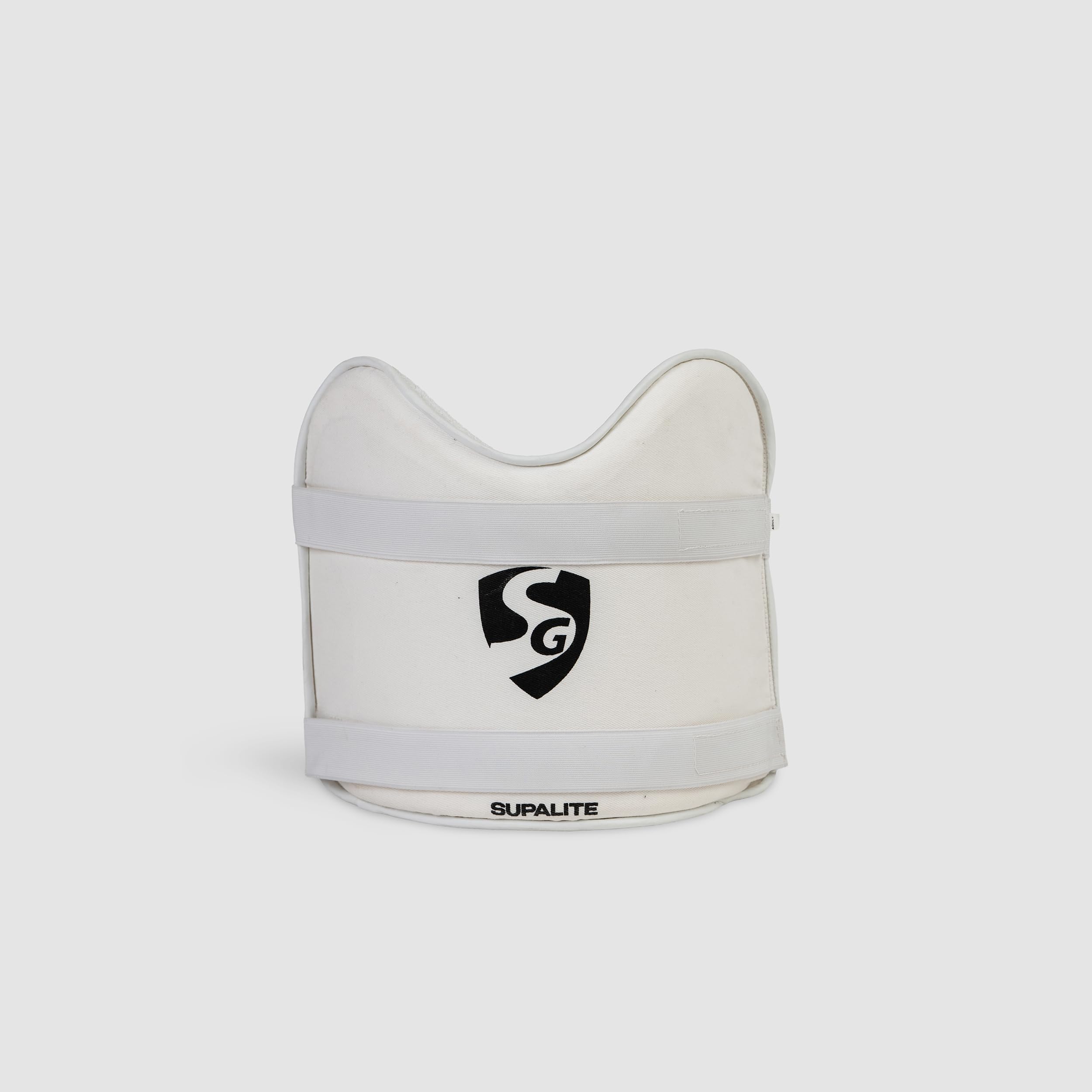 SG SUPALITE Chest Guard | White | Youth Size | High Density Foam | Youth | Ergonomically Designed | Molded Comfort Fit | Pull-On Closure | Lightweight | Impact Protection 4