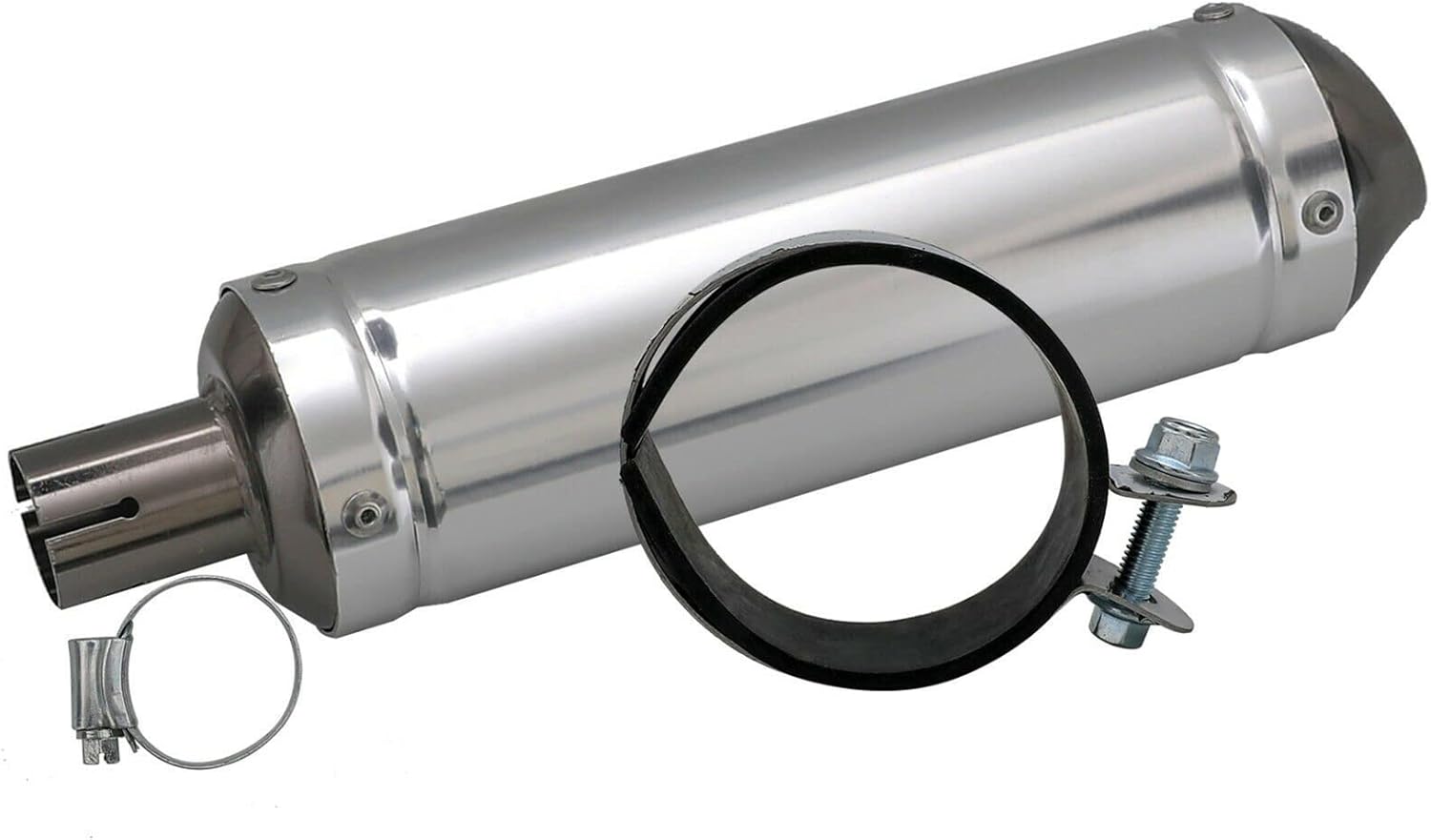 28mm Muffler Exhaust for CRF 50cc 70cc 110cc 125cc 140cc 160cc Quad Dirt Pit Bike Go Kart SSR